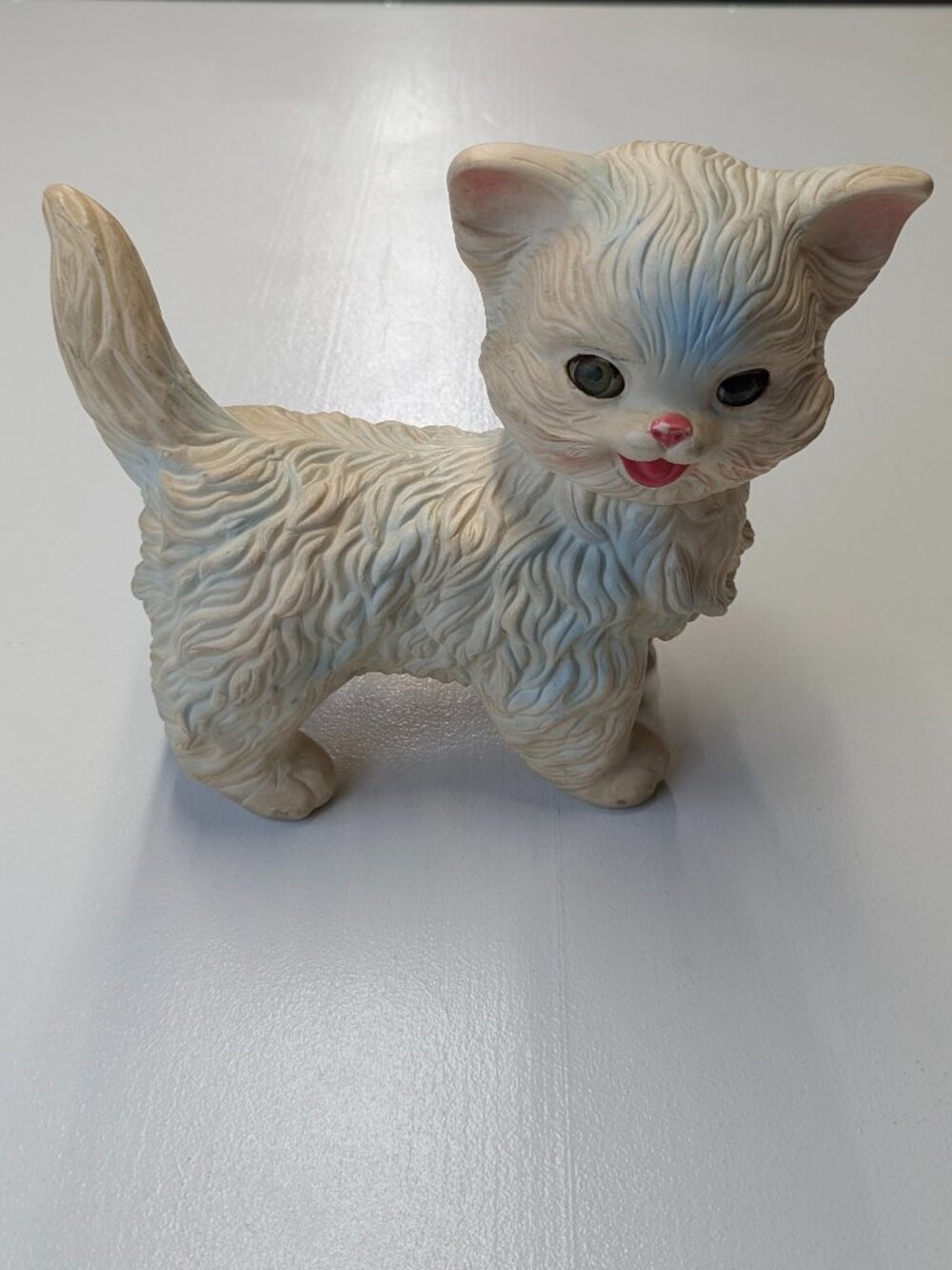 Edward Mobley Vintage 1960 Rubber Squeaky Cat Toy 1960